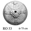 rozeta RO 53 - sr.75 cm